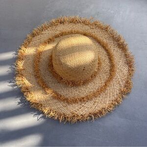 Straw Fringe Sunhat